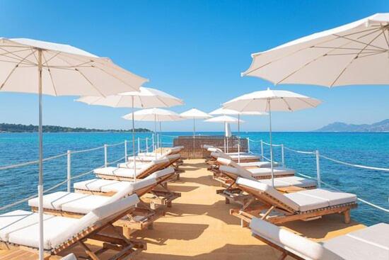Luxueux 3 Pieces 80M2 - 2Ch - 2 Sdb - 1Mn Beach Croisette 戛纳 外观 照片
